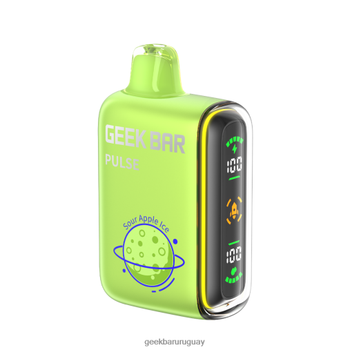 Geek Bar Pulse vaporizador desechable 15k - Geek Bar Uruguay VN8V061 hielo de manzana agria