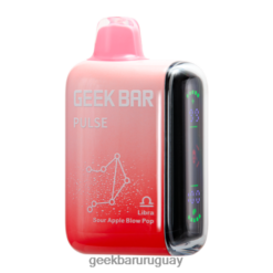 Geek Bar Pulse 50 mg - Geek Bar Vape Sabores VN8V06 pop de manzana agria