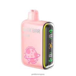 Geek Bar Pulse vaporizador desechable 15k - Geek Bar Uruguay VN8V051 jugoso hielo de durazno