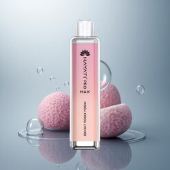 Hayati Pro Max 4000 Puffs Mogu Mogu Lychee 5% Nicotina 1400mAh