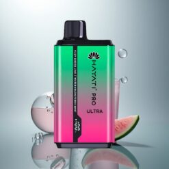 Hayati Pro Ultra 15000 Puffs Agua de Sandía Limón Lima Refrescante con Menta y 2% Nicotina