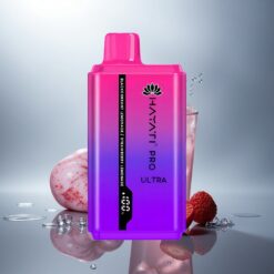 Hayati Pro Ultra 15000 Puffs Limonada de Grosella Negra y Fresa con 2% de Nicotina y 850mAh