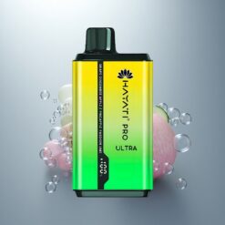 Hayati Pro Ultra 15000 Puffs Uva Pepino Manzana Piña Pasión Lim con 850mAh