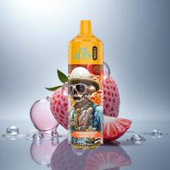 JNR Alien 10000 Fresa Caramelo Hielo con 850mAh y LED RGB