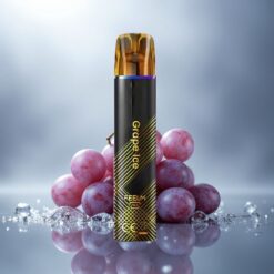 JNR Black&Golden 600+200 Helado de Uva 550mAh 2ml Nicotina 2%