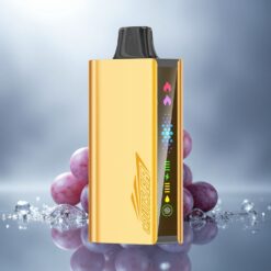 JNR Cruiser 12000 Hielo de Uva con Batería 3500 mAh y Cuerpo de Aluminio