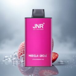 JNR Mega Box 25000 Helado de Fresa Dual Mesh 850mAh 2% Nicotina