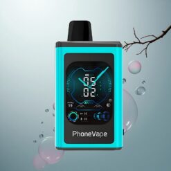 JNR PhoneVape 30000 Miami Menta - 850mAh Recargable - Nicotina 2% y 5%