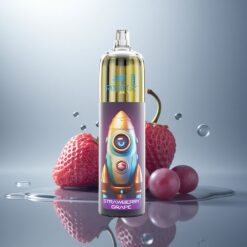 JNR Rocket-X 12400 Fresa Uva con Luz RGB y 850mAh