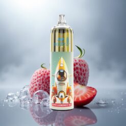JNR Rocket-X 12400 Helado de Fresa con Luz RGB y Tipo-C Rápido