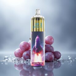 JNR Rocket-X 12400 Helado de Uva con Luz RGB y Batería 850mAh