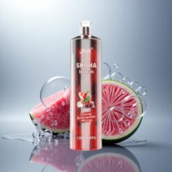 JNR Shisha Hookah 12000 Cereza Sandía Congelada 750mAh 0% Nicotina