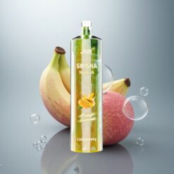 JNR Shisha Hookah 12000 Mango Plátano 750mAh 0% Nicotina