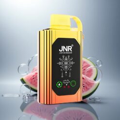 JNR Shisha Hookah Box 20500 Chicle de Sandía y Fresa con Dual Mesh Coil y 1000mAh