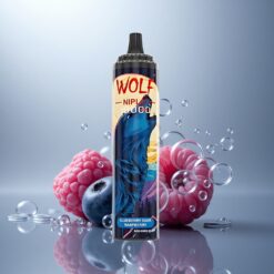 JNR Wolf Niplo 10000 Arándano Agrio Frambuesa 20ml 5% Nicotina 650mAh