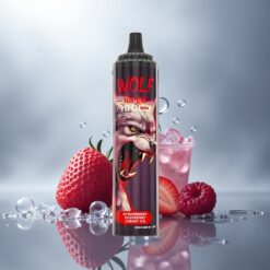 JNR Wolf Niplo 10000 Fresa Frambuesa Cereza Hielo con 20ml y 5% nicotina