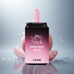 Lavie Aurora 11000 Puffs Zumo de Melocotón 650mAh Tipo C Recargable