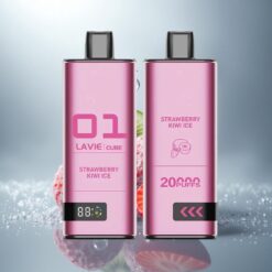 Lavie Cube 20000 Puffs Helado de Fresa y Kiwi con 5% Nicotina y 600mAh