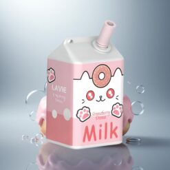 Lavie Milk 7000 Puffs Rosquilla de Fresa 600mAh 16ML